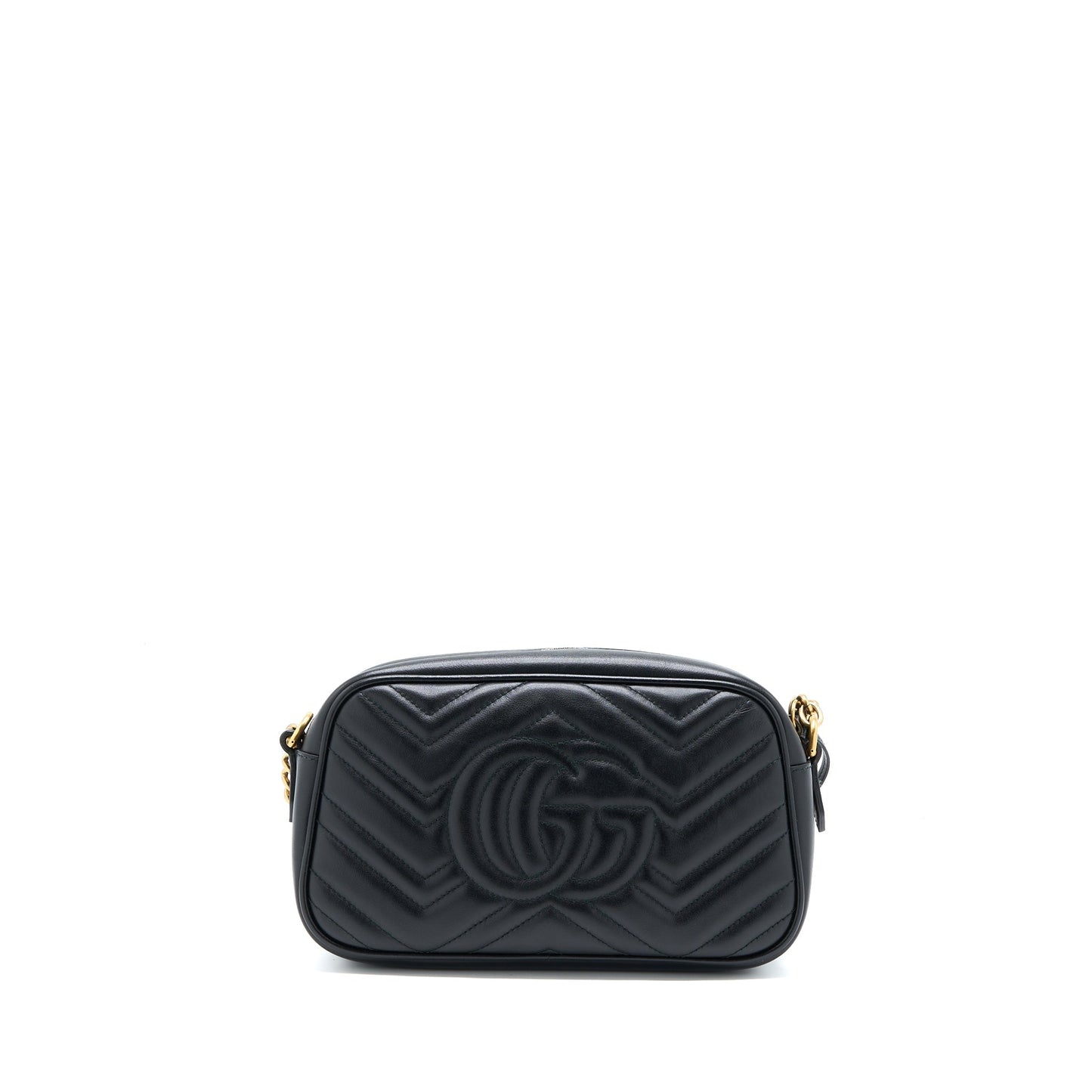 Gucci GG Marmont Camera Bag Black Brushed