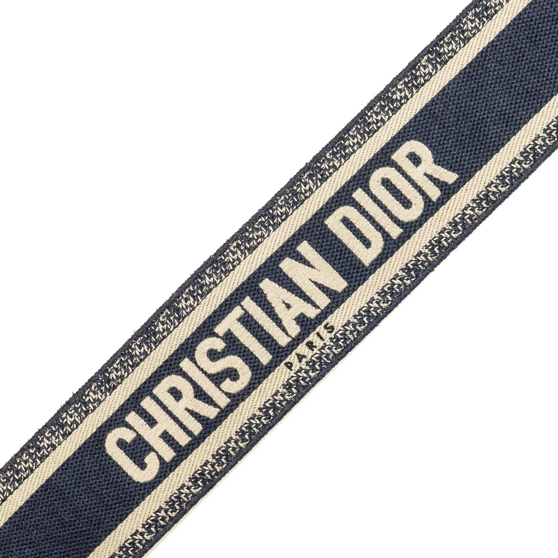 Dior Shoulder Strap Oblique Canvas Black/Navy
