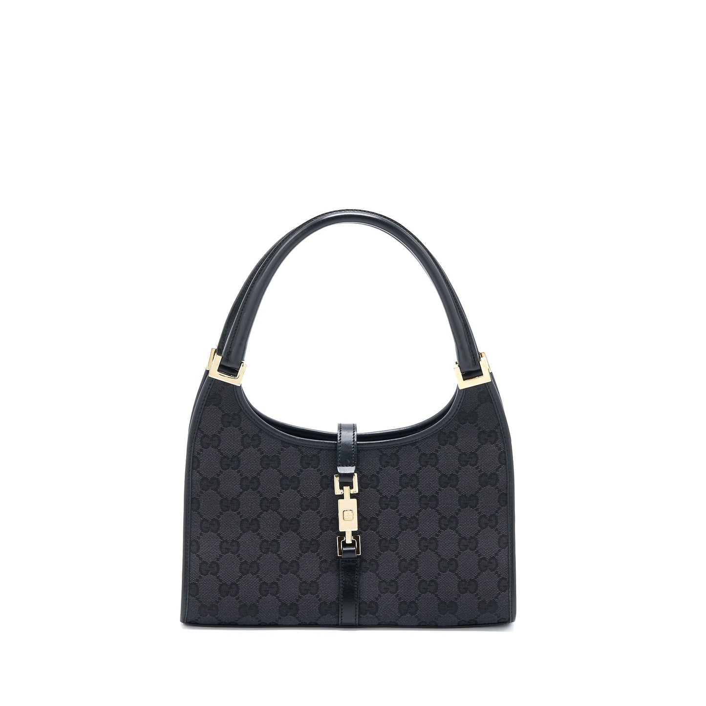 Gucci Jackie Bag GG Printed Canvas Black