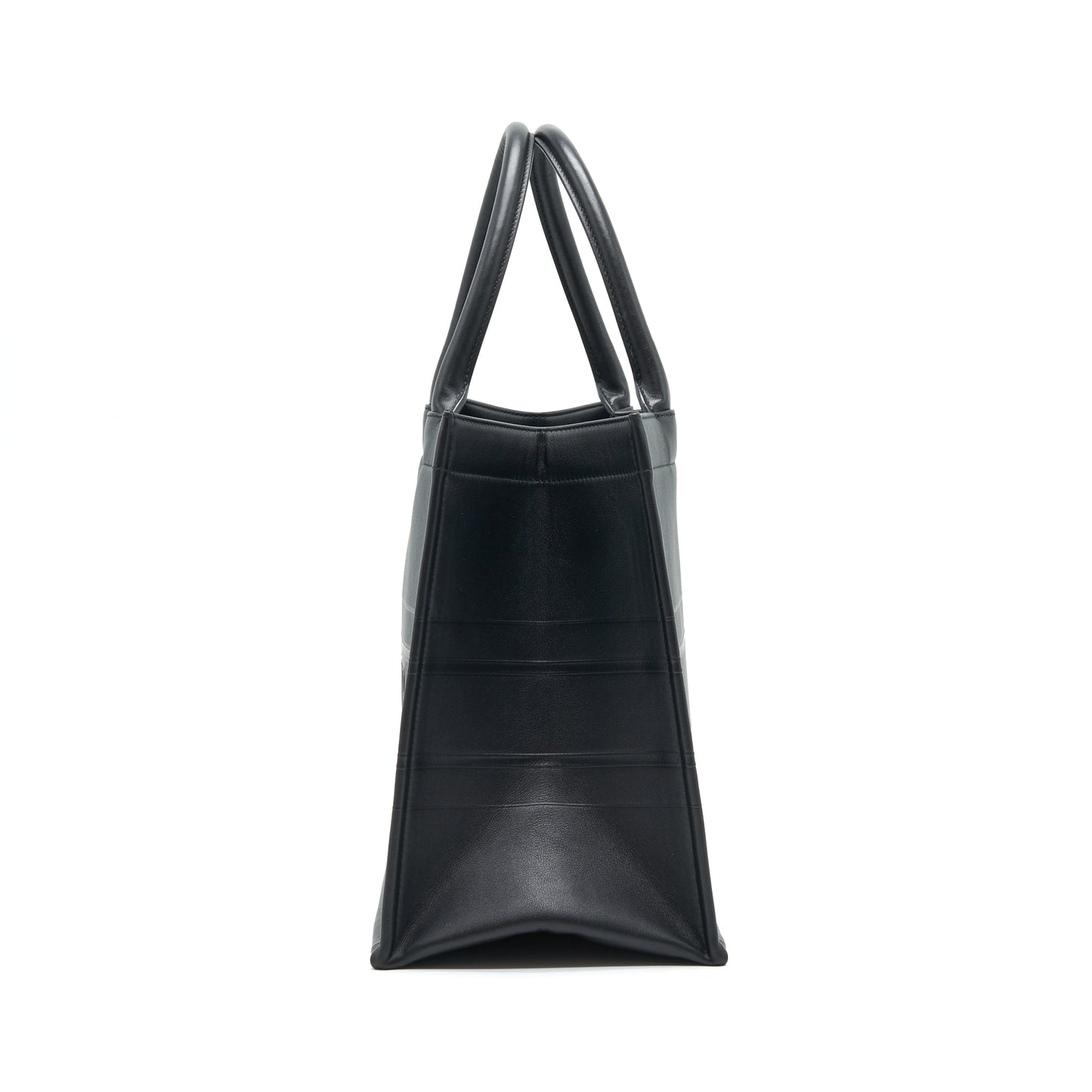 Dior Small Leather Book Tote black
