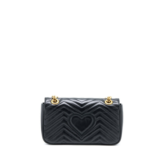 Gucci GG Marmont Small Matelasse Shoulder Bag Black