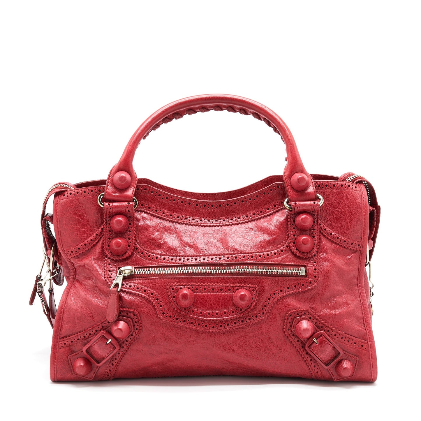Balenciaga Giant City Purse Red