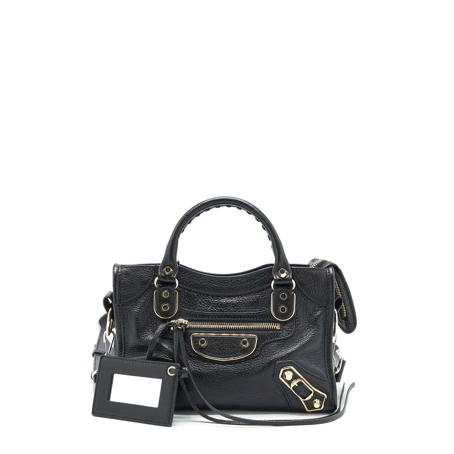 Balenciaga Mini City Purse Black