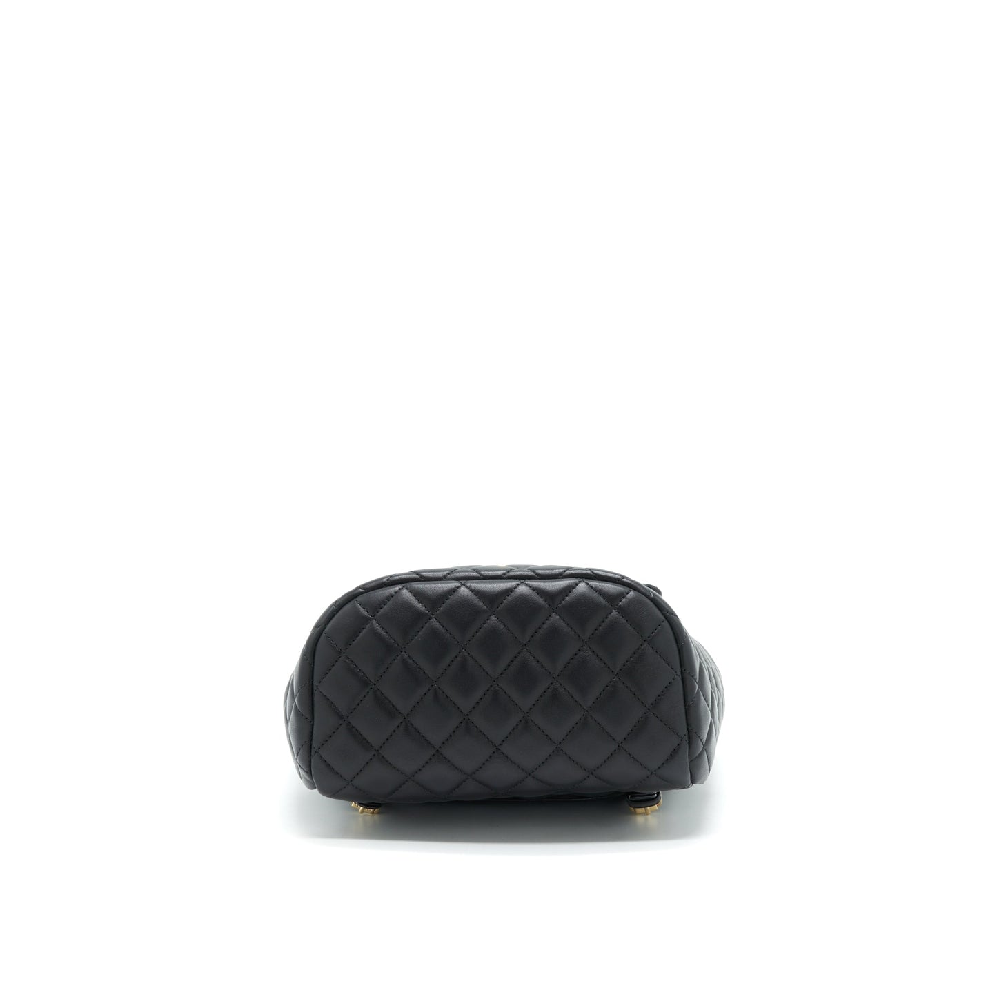 CHANEL QUILTED LAMBSKIN URBAN SPIRIT BACKPACK BLACK