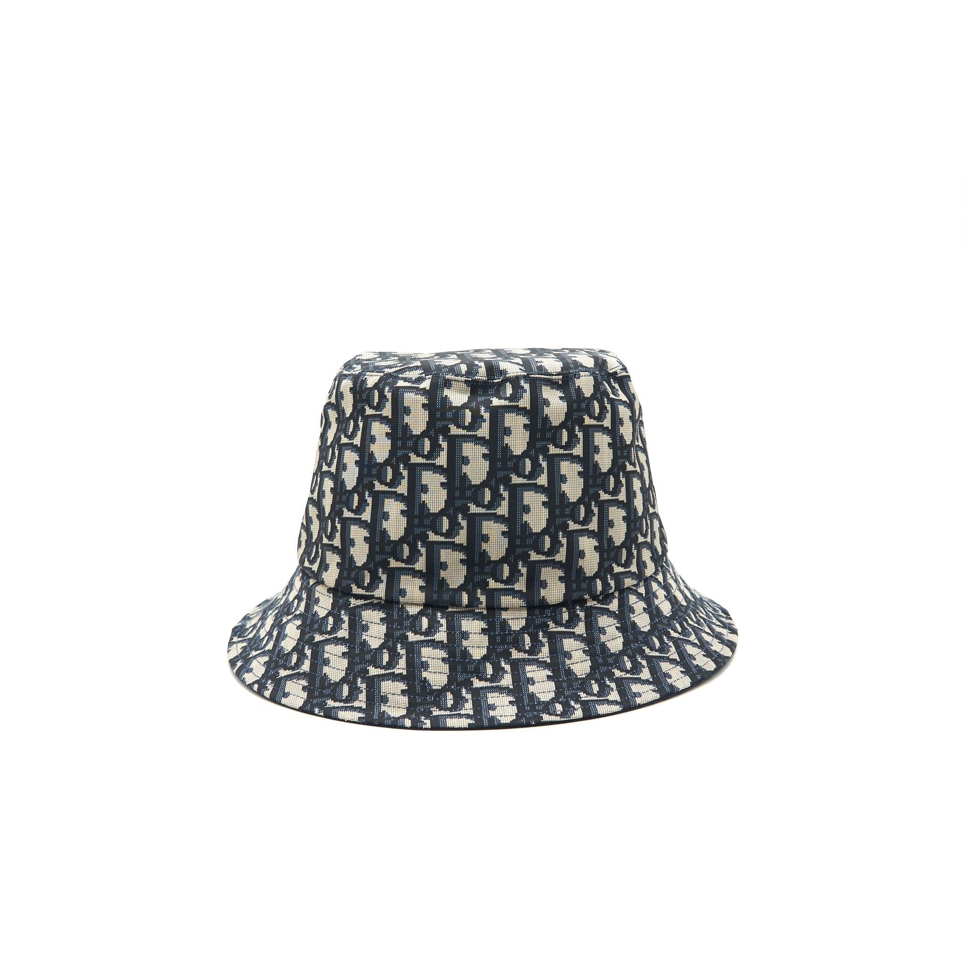 Dior Size57 Reversible Teddy-D Small Brim Bucket Hat