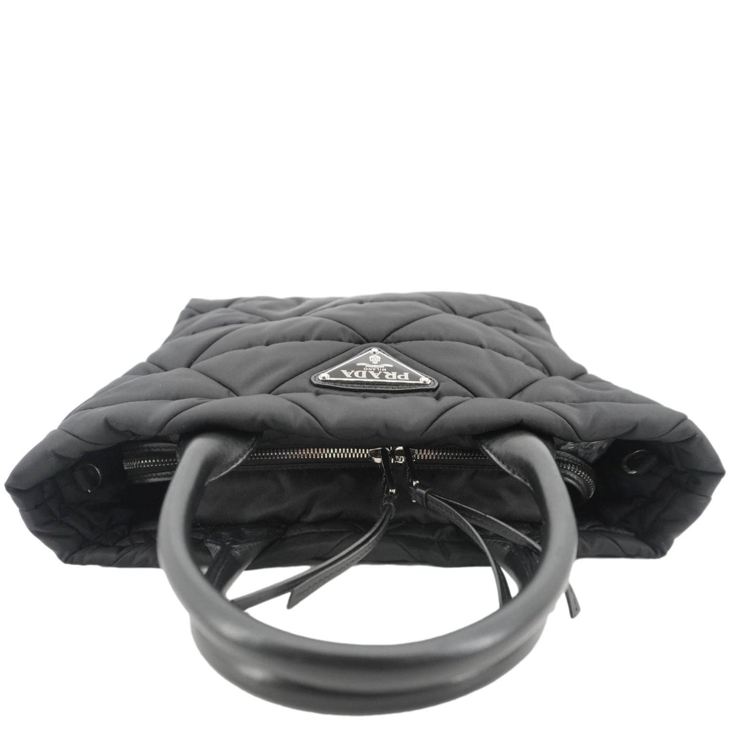PRADA Padded Re-Nylon Tote Bag Black