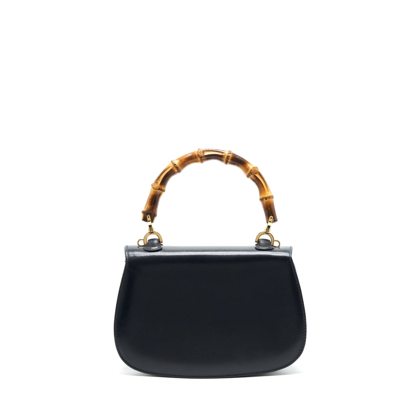 Gucci Bamboo Small Top Handle Bag Black