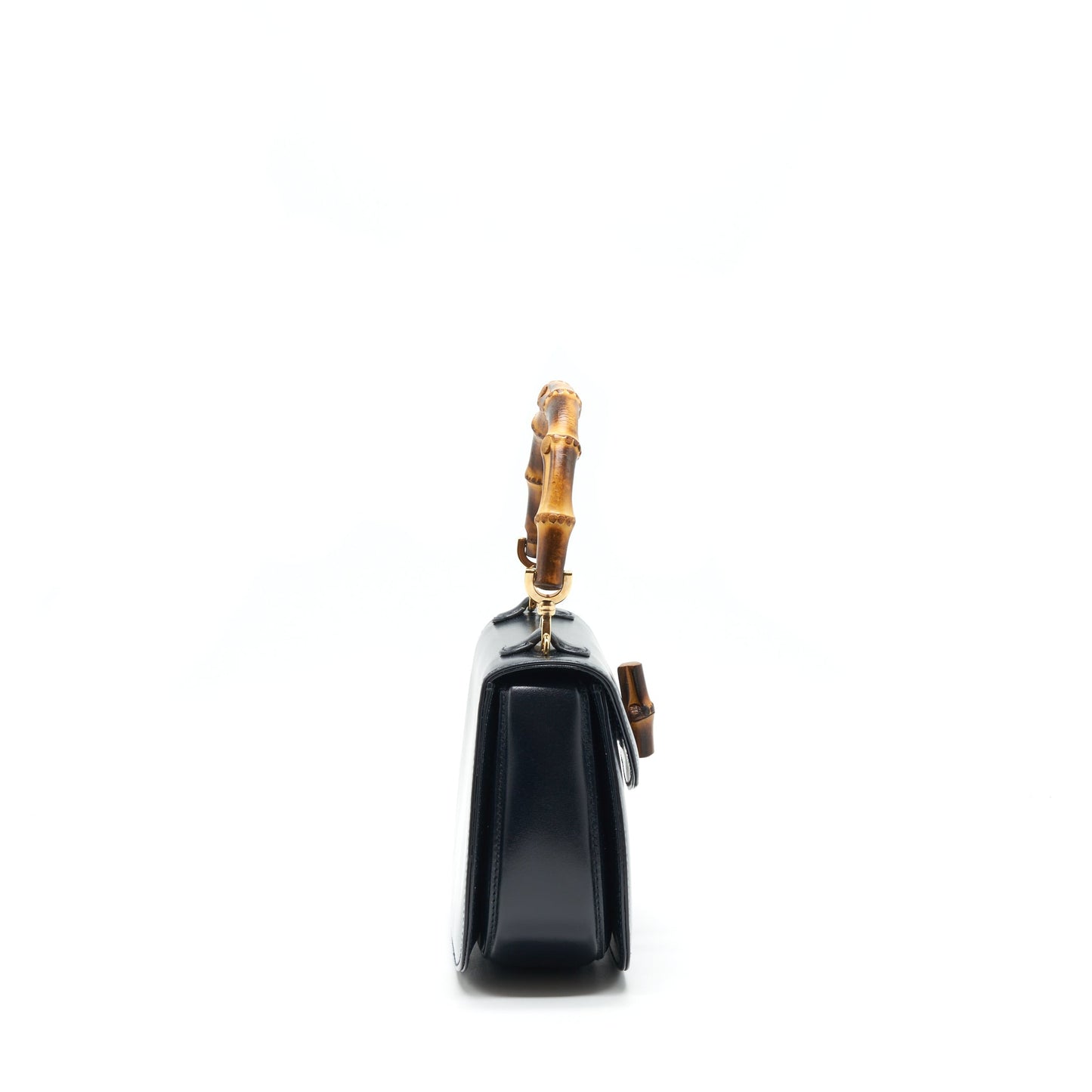 Gucci Bamboo Small Top Handle Bag Black
