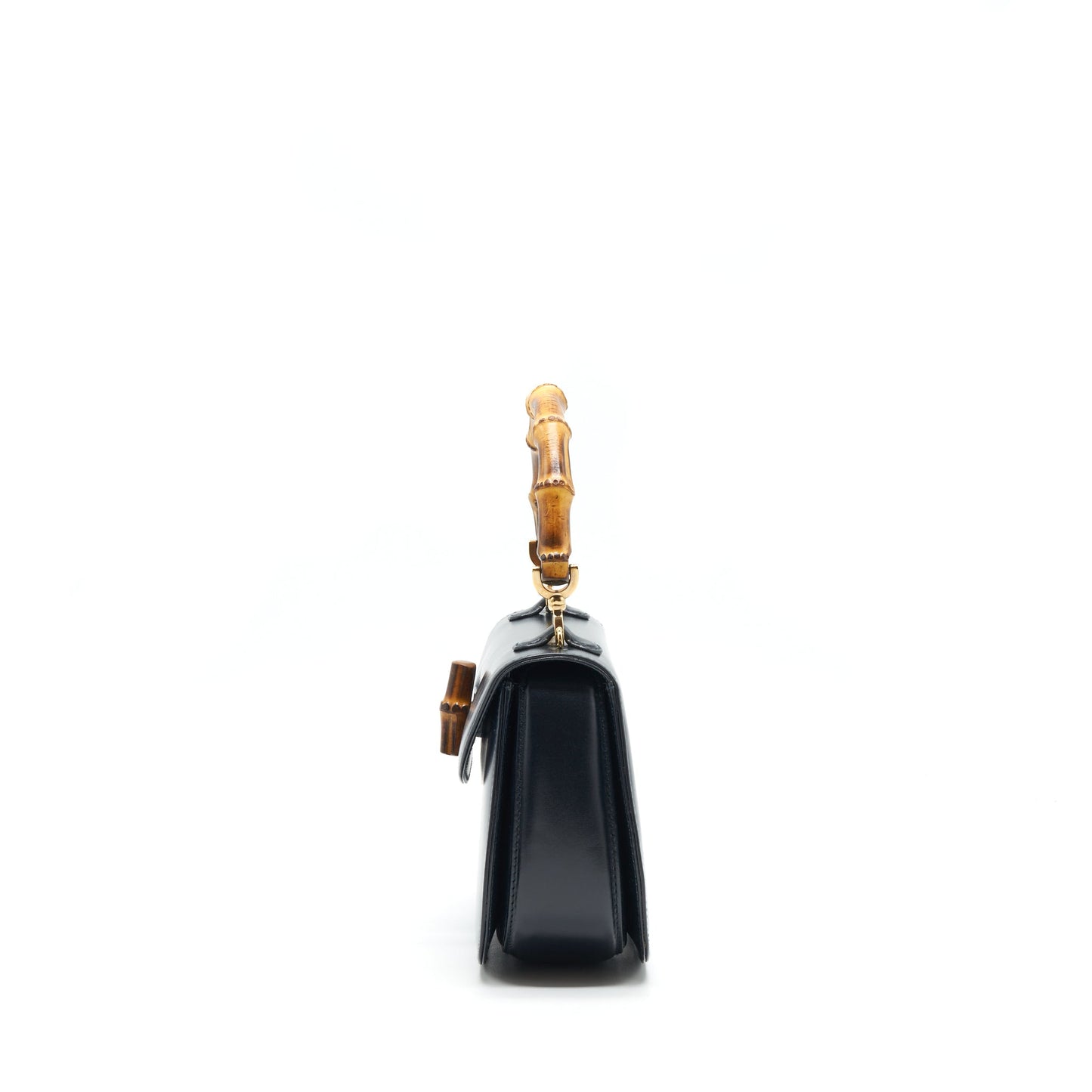 Gucci Bamboo Small Top Handle Bag Black