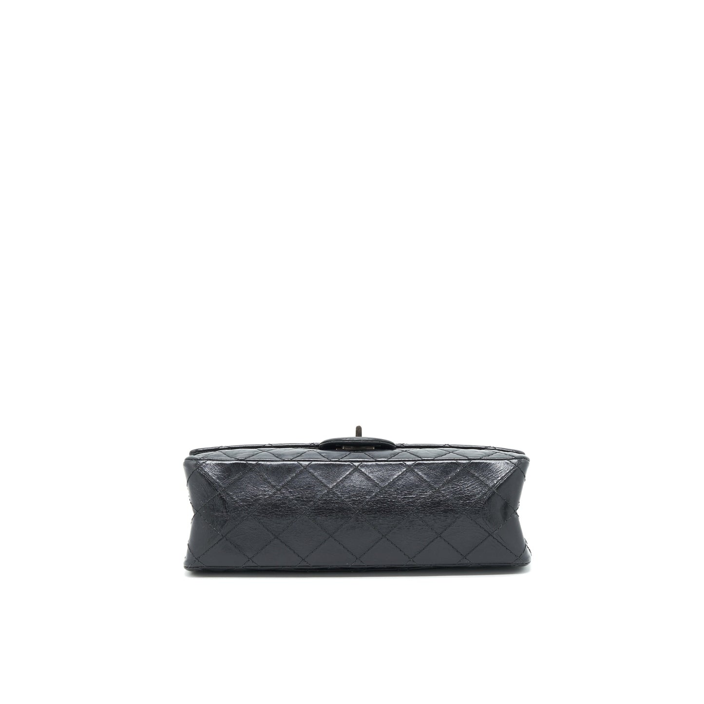Chanel Reissue 2.55 double flap Bag Calfskin black