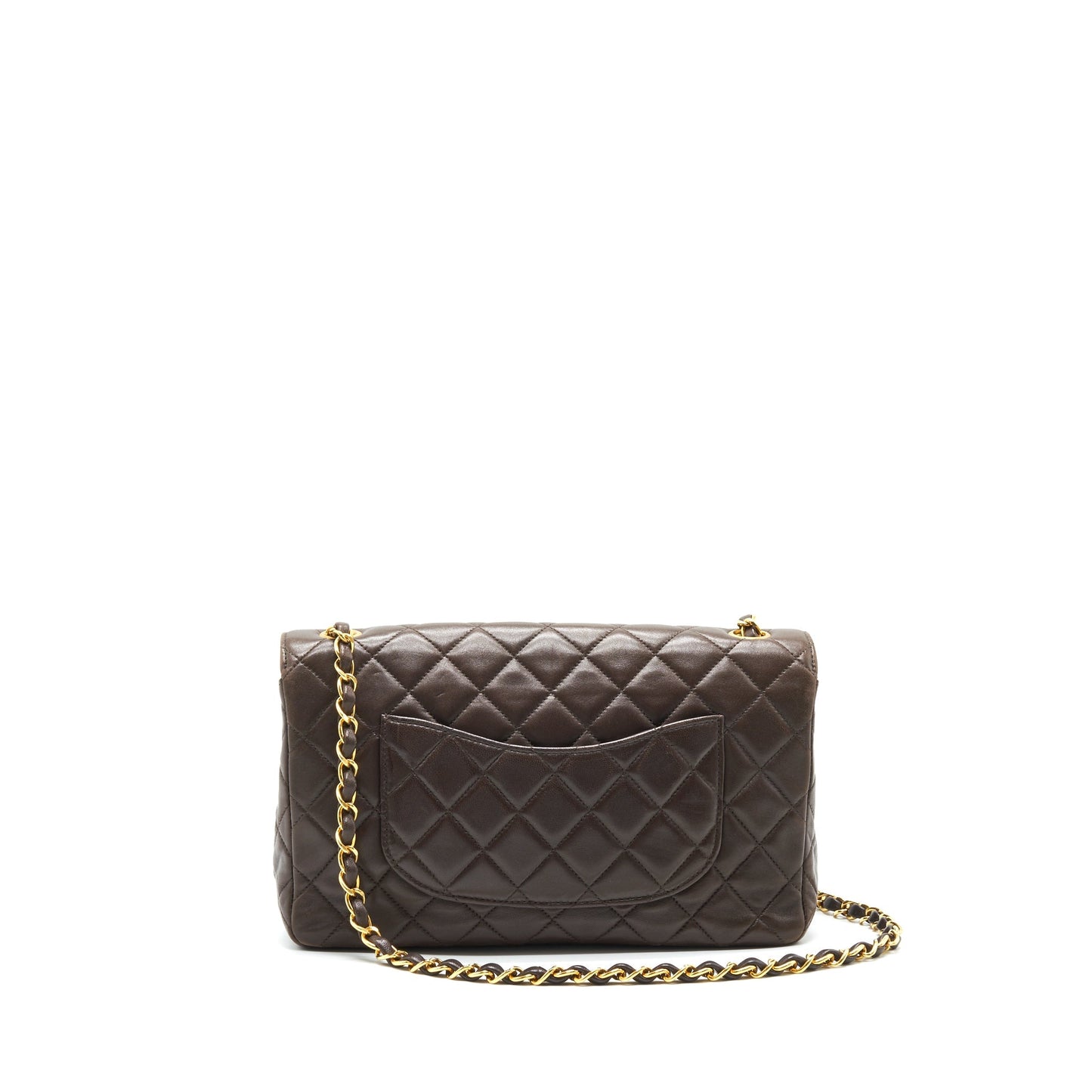 Chanel Medium Flap Bag Chocolate