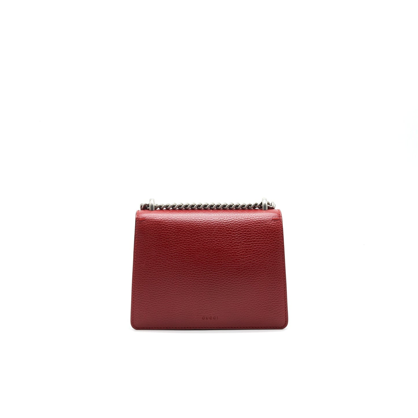 GUCCI DIONYSUS MINI LEATHER BAG RED