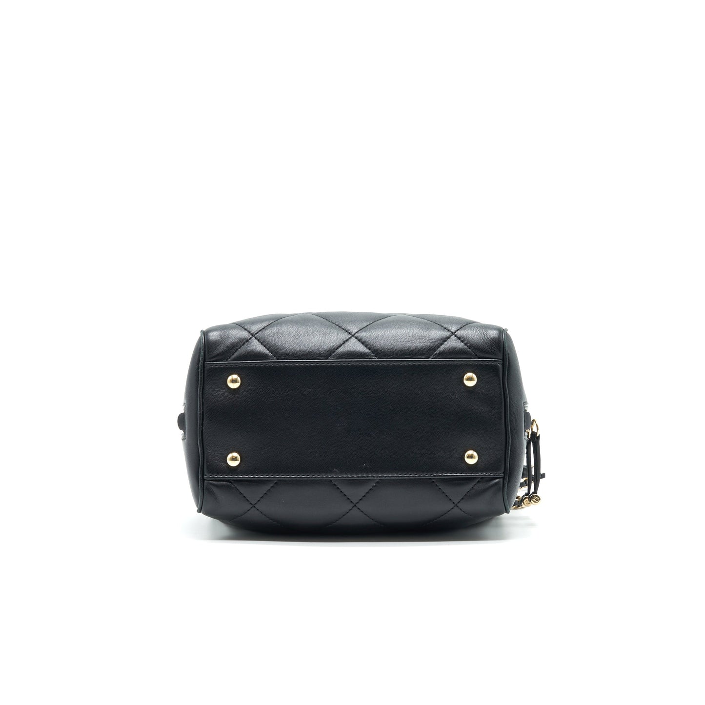 Chanel Black Lambskin Bowling Bag