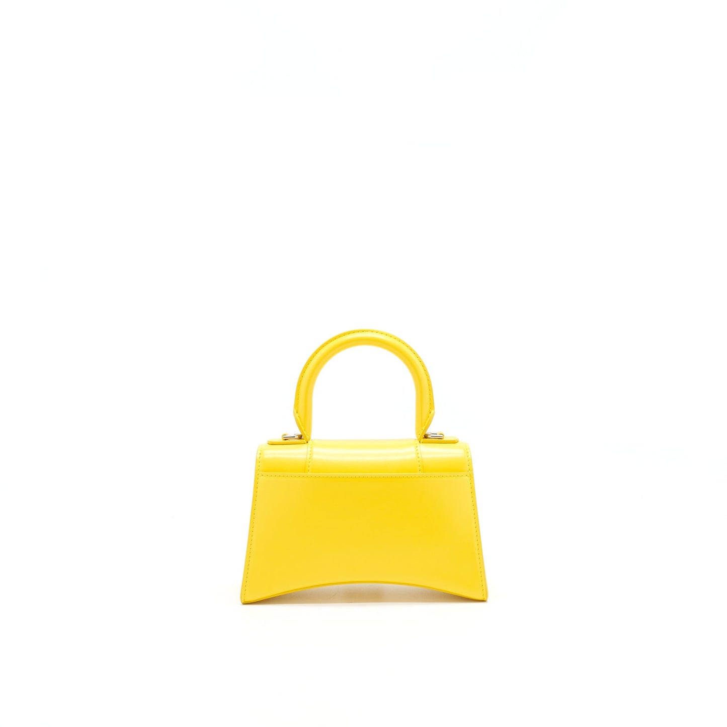 Balenciaga Hourglass Top Handle Yellow