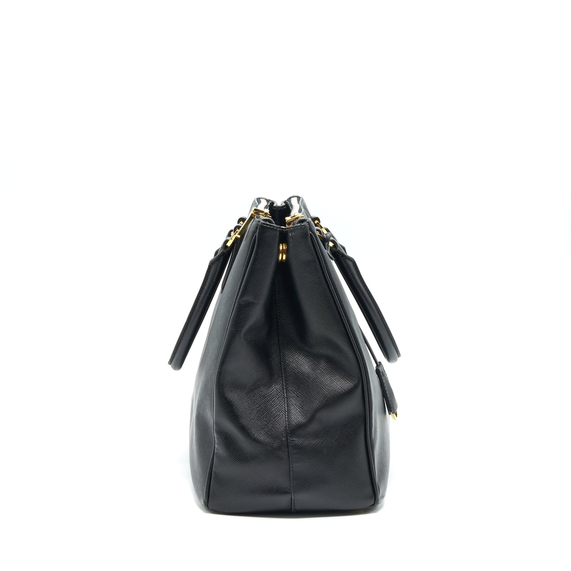 Prada Saffiano Tote Large in Black