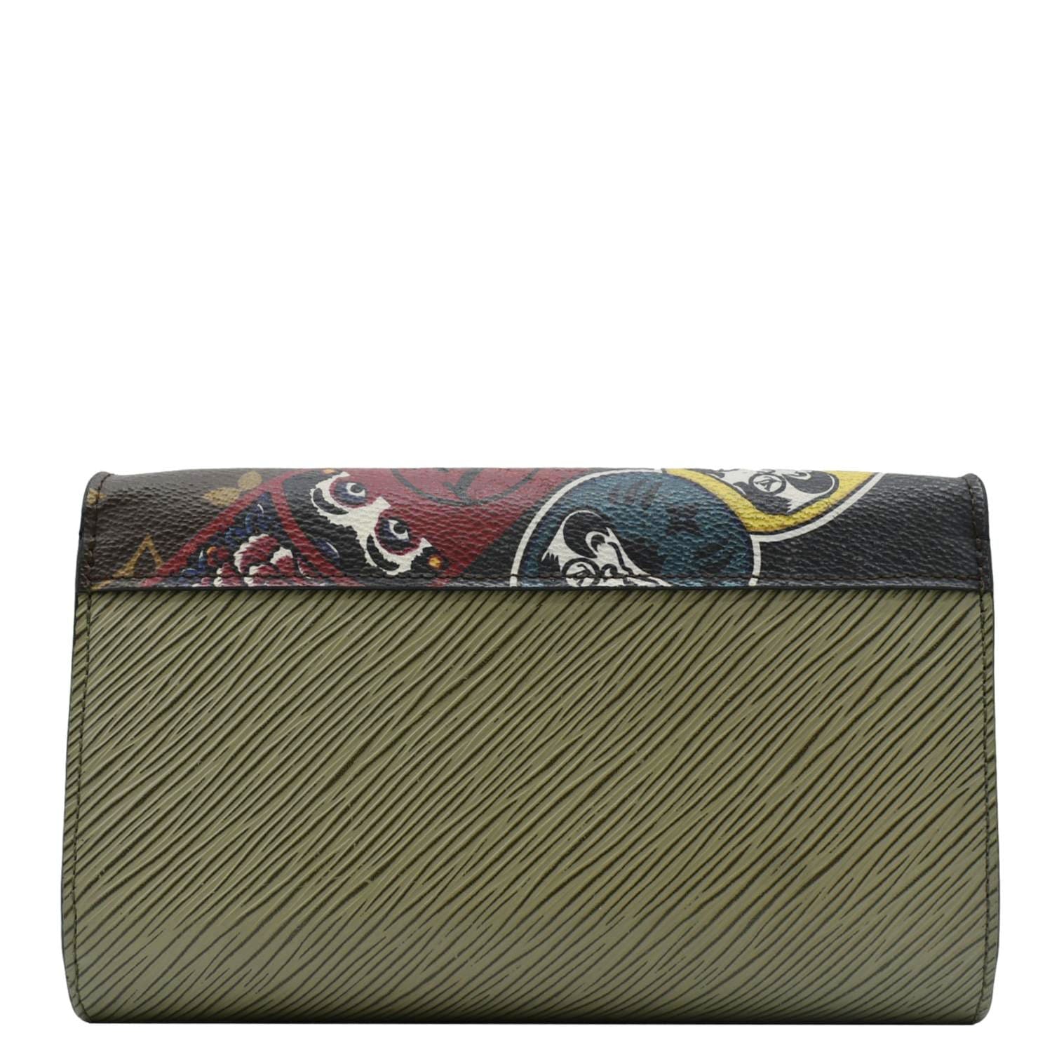 LOUIS VUITTON Kabuki Twist Epi Leather Chain Shoulder Bag Green