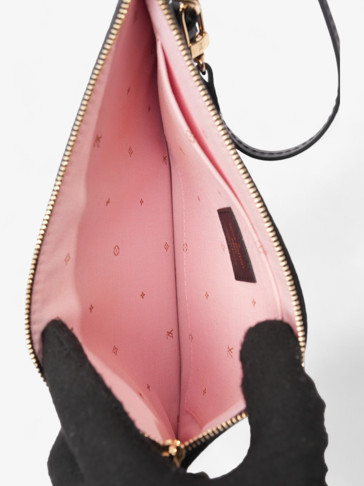 Louis Vuitton Neverfull MM Fall For You Black And Pink Monogram Coated Canvas