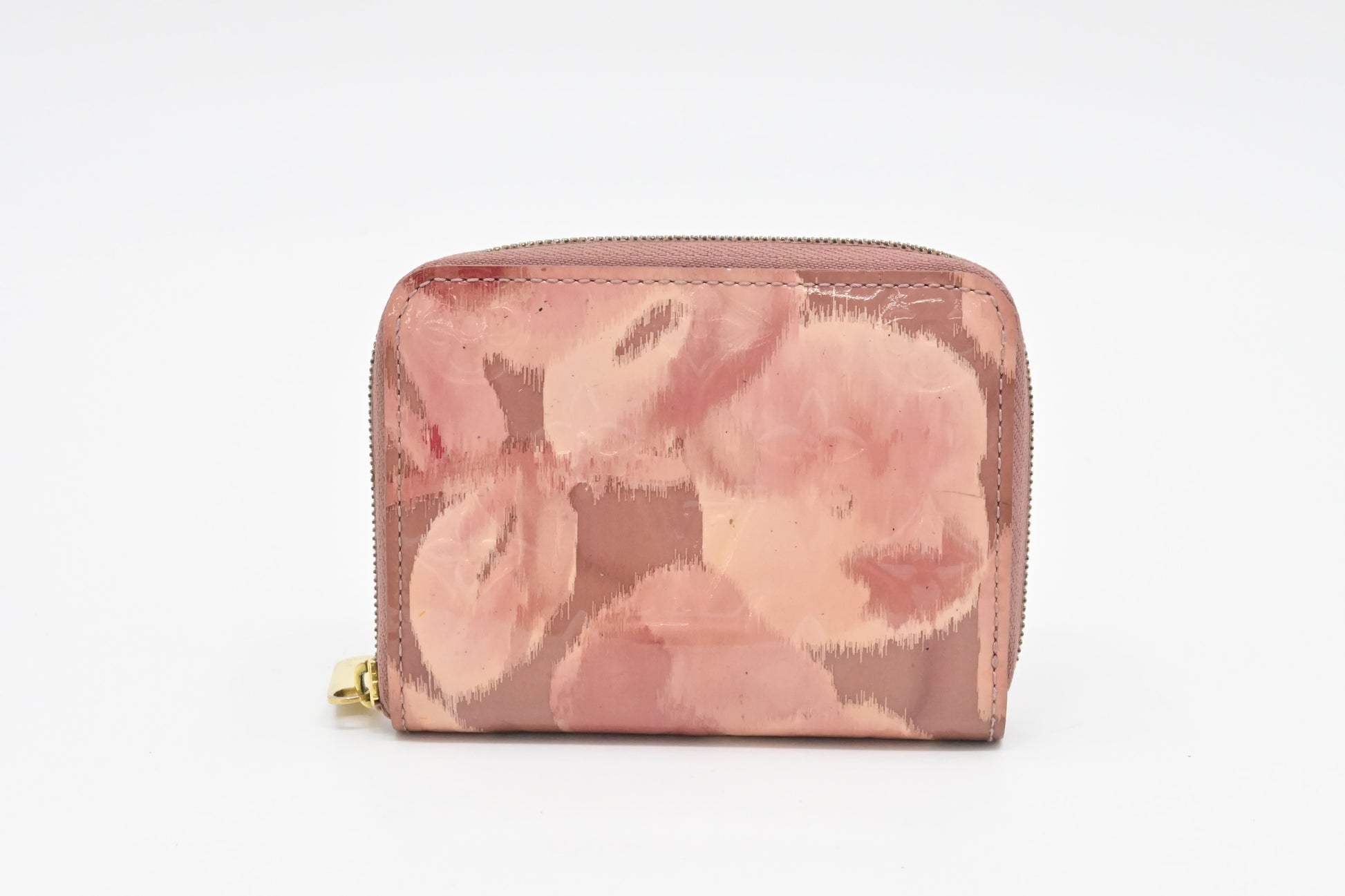 Louis Vuitton Compact Zippy Wallet in Ikat Bloom Pink Vernis Leather