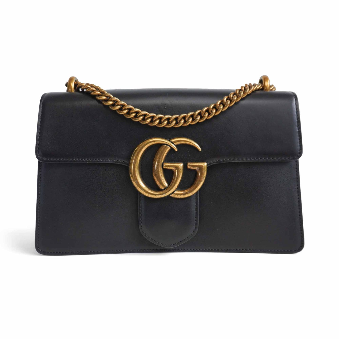 Gucci Chain Leather Shoulder Bag