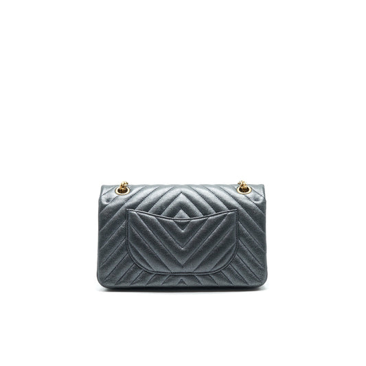 Chanel Chevron Small 2.55 226 Reissue Bag Charcoal