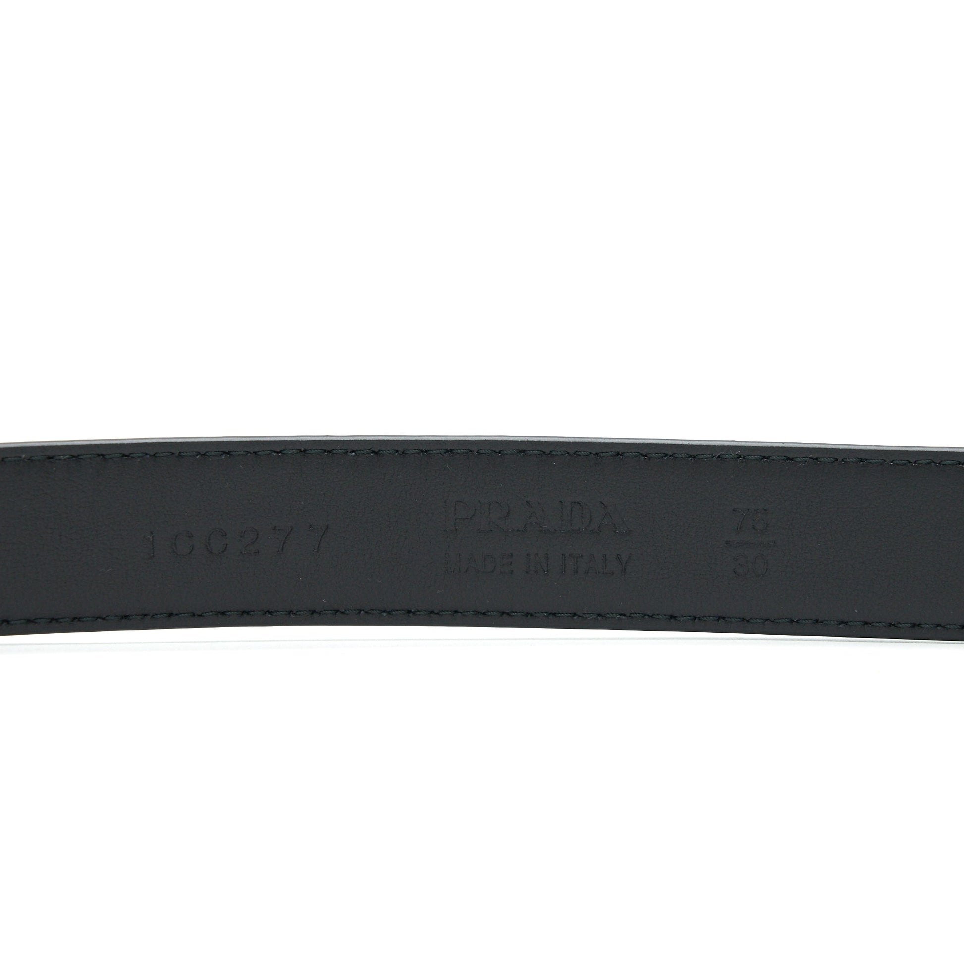 Prada Saffiano Finish Belt Size 75