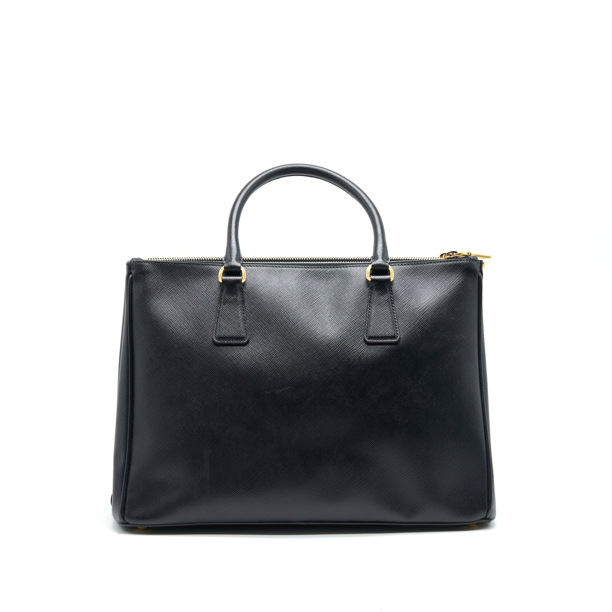 Prada Saffiano Tote Bag Black GHW