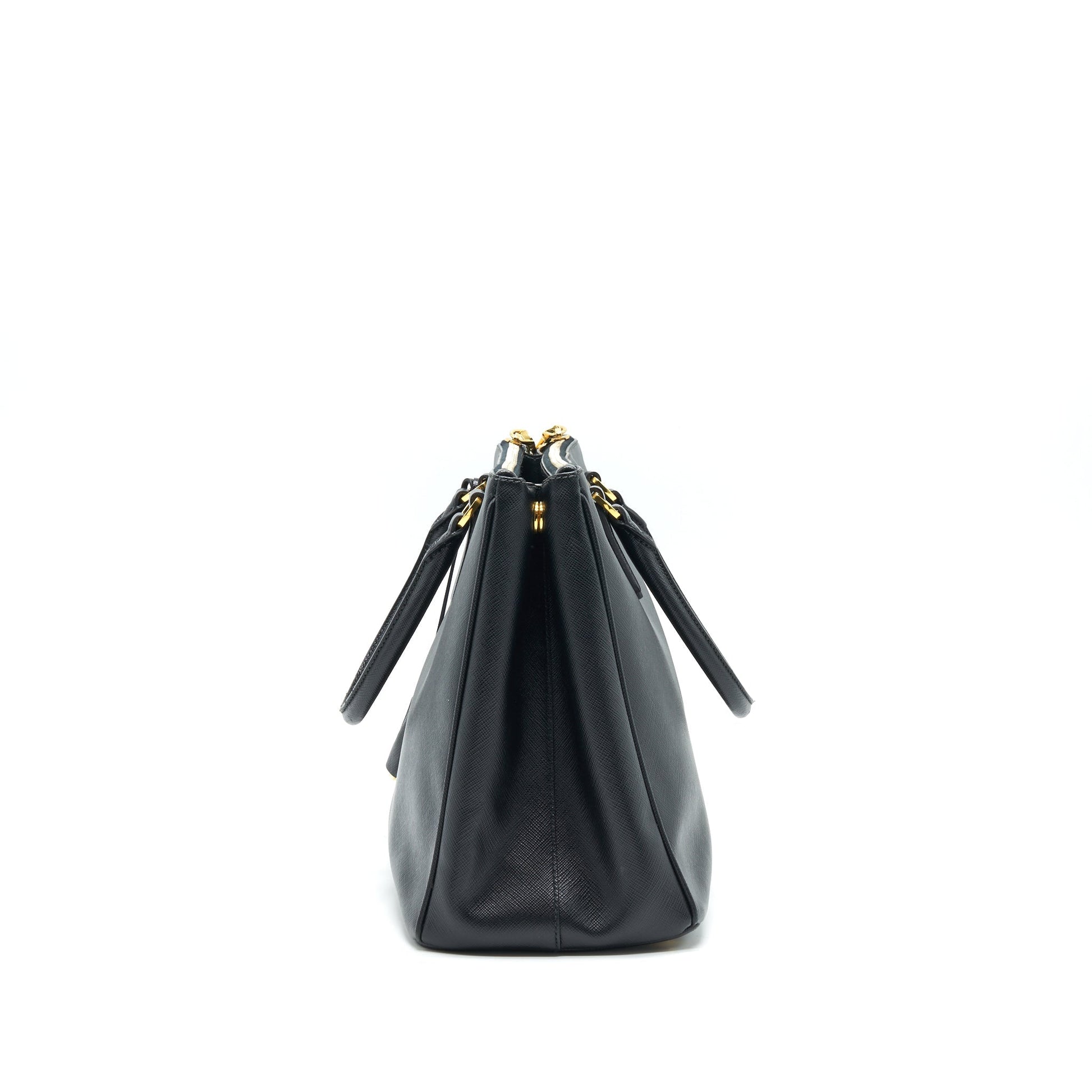 Prada Saffiano Tote Bag Black GHW