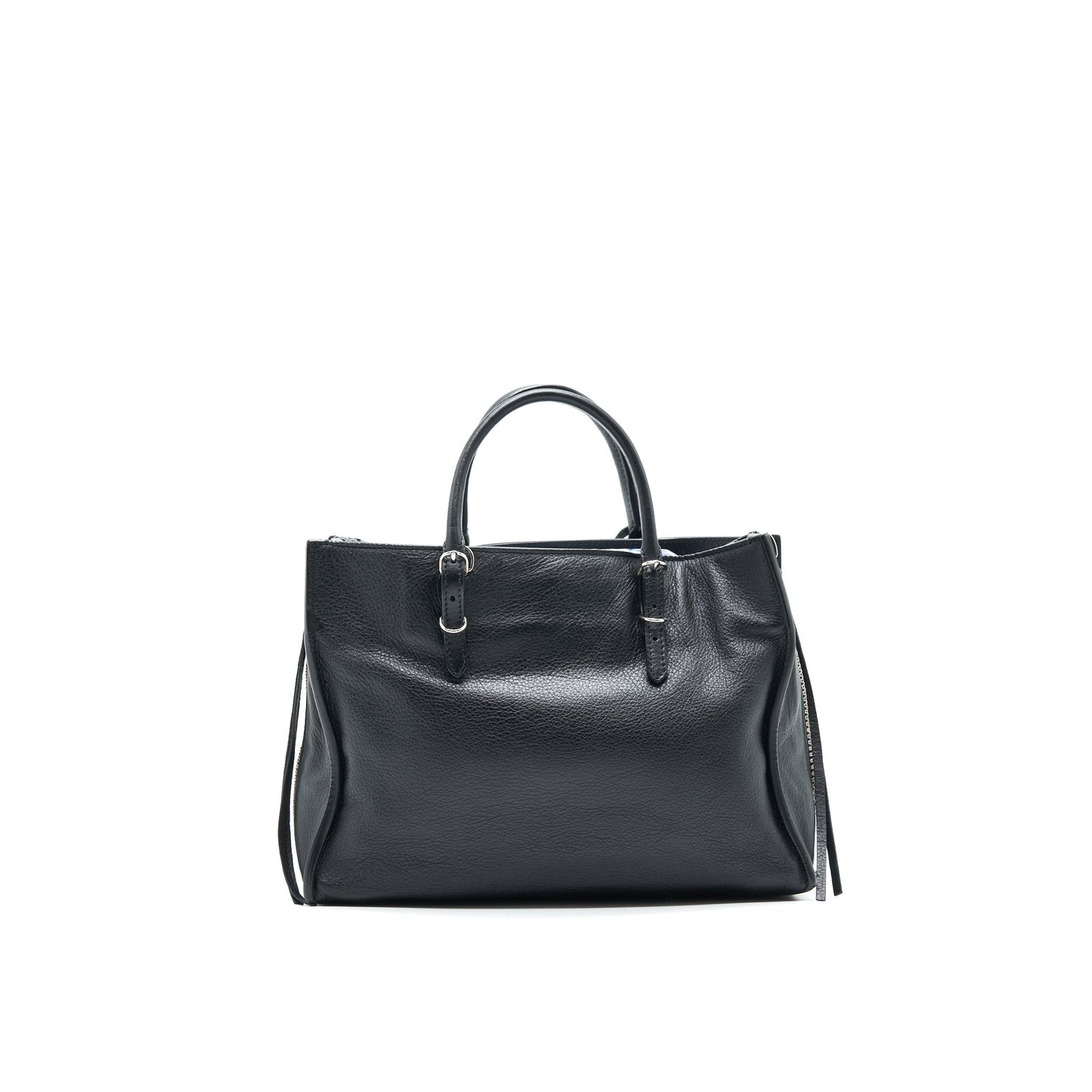 BALENCIAGA PAPIER A4 CLASSIC STUDS Purse LEATHER BLACK