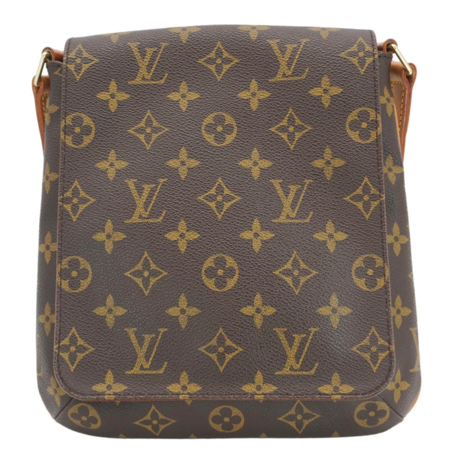 LOUIS VUITTON M tte Salsa Monogram Canvas Crossbody Bag Brown