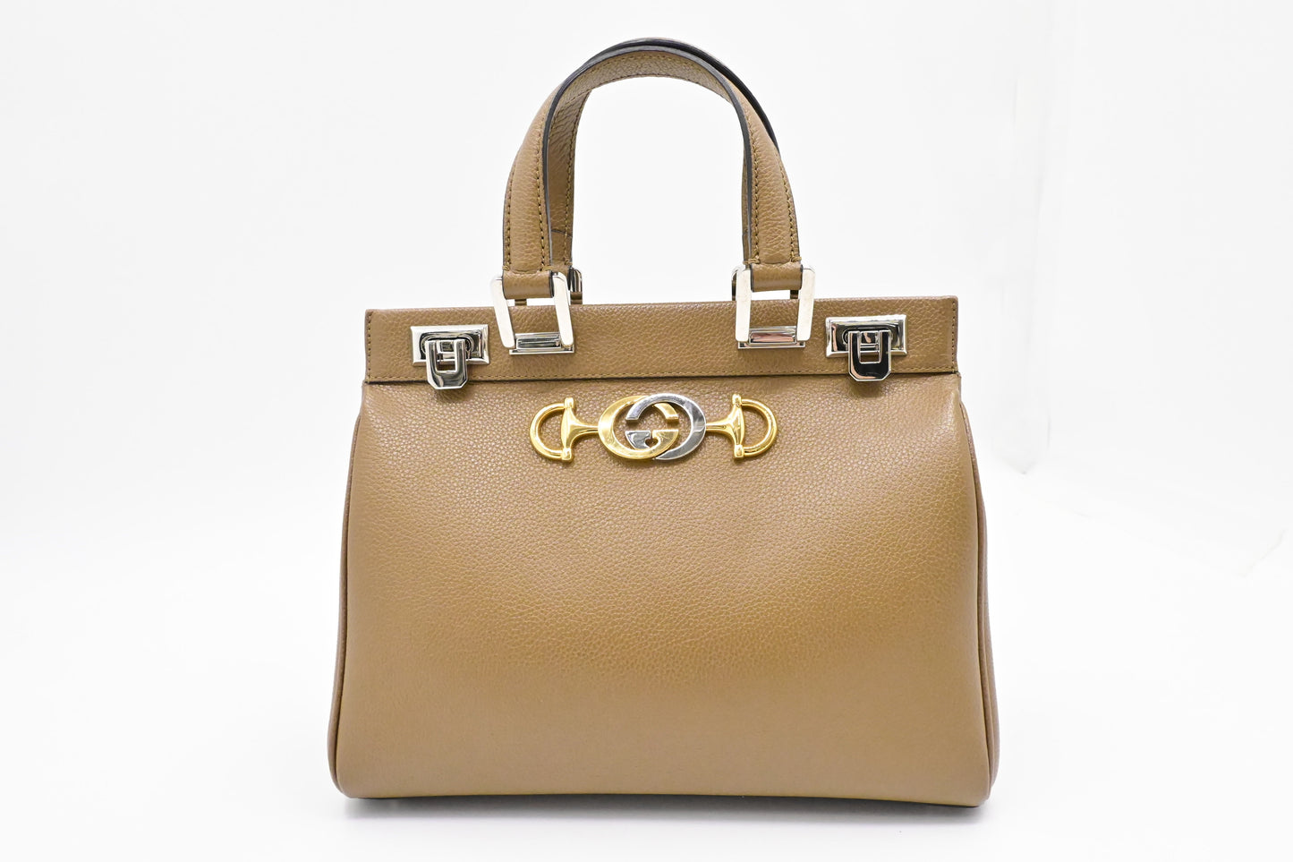 Gucci Handbag in Brown Leather