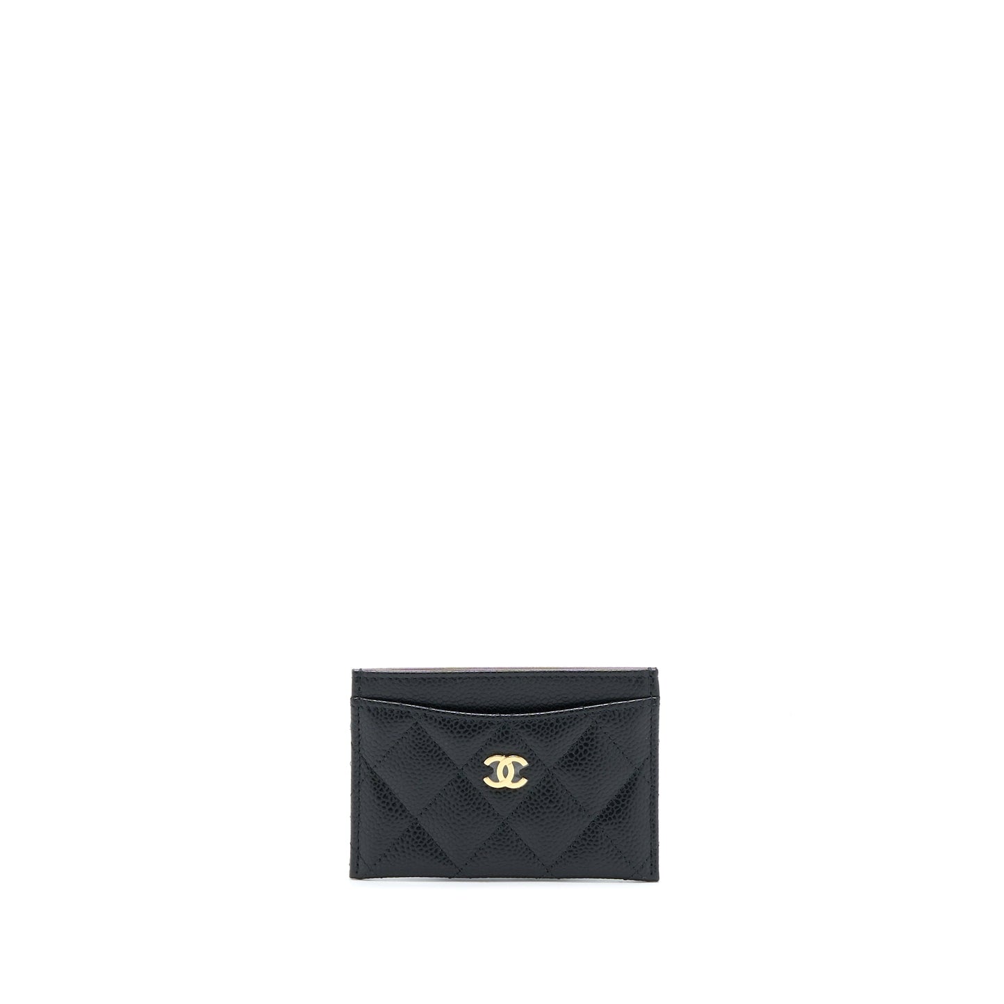 Chanel Class Quilted Holder Caviar Black GHW