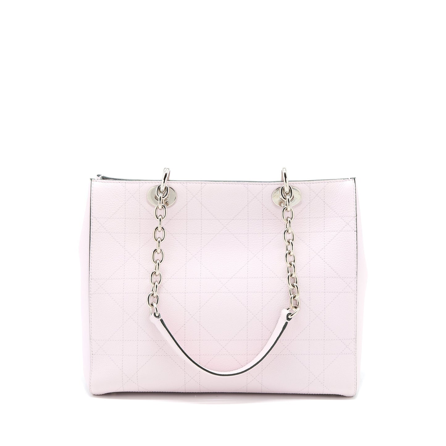 Dior Tote Purse Calfskin Light Pink