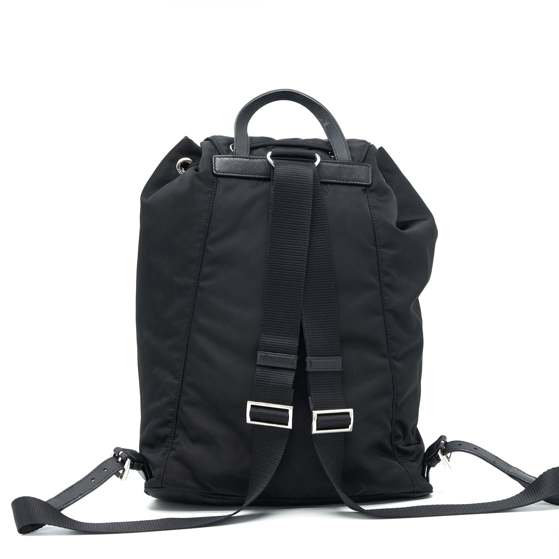 Prada Nylon Backpack black SHW