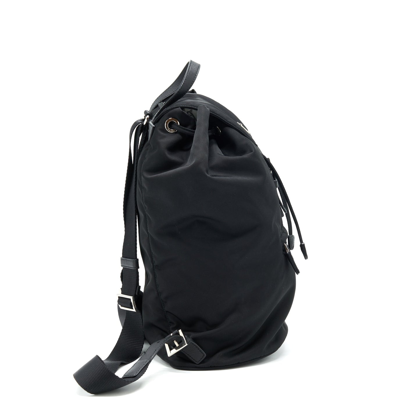 Prada Nylon Backpack black SHW
