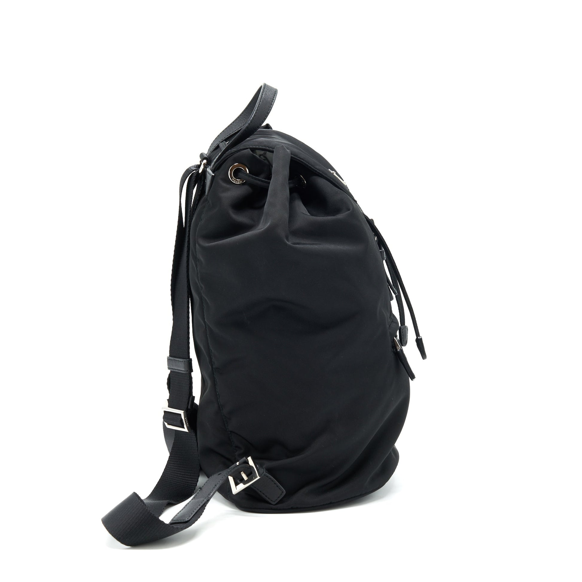 Prada Nylon Backpack black SHW