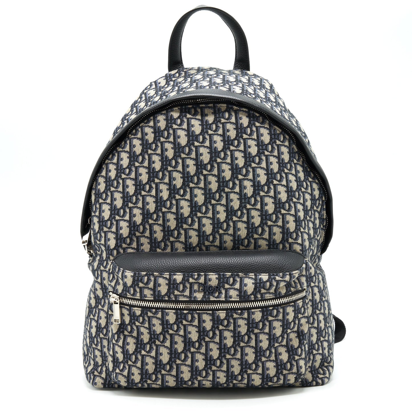 Dior Rider Backpack Beige And Black Dior Oblique Jacquard