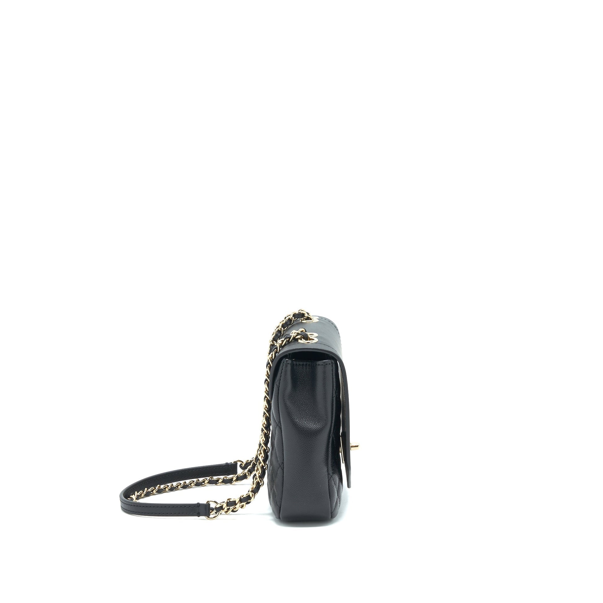 Chanel Flap Chain Bag Black L