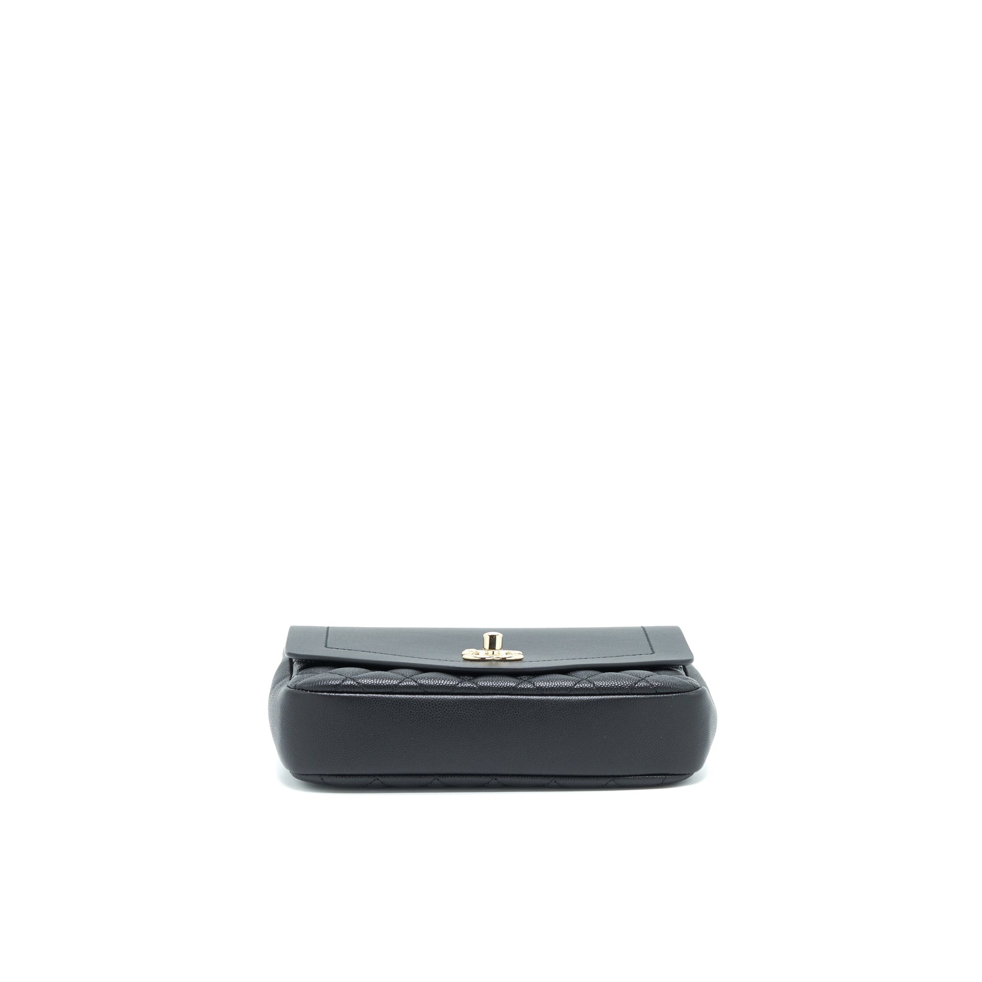 Chanel Flap Chain Bag Black L
