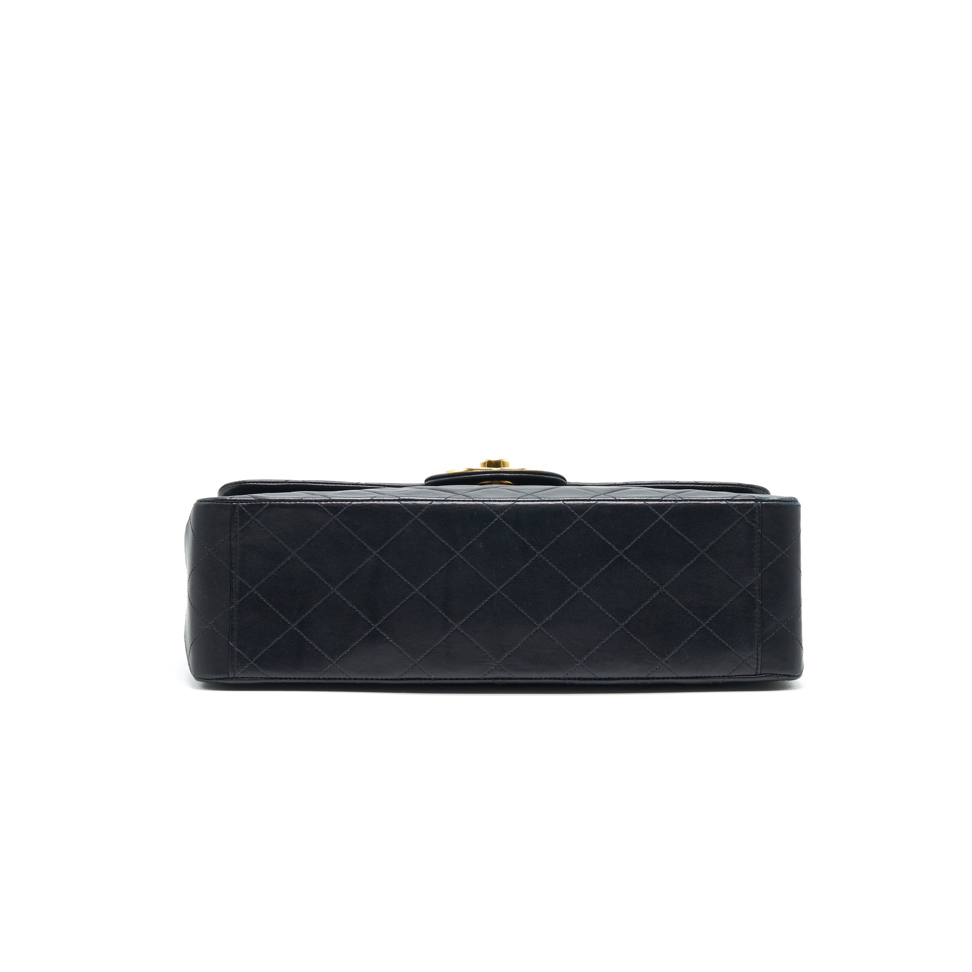 Chanel Maxi Flap Bag Black 24K