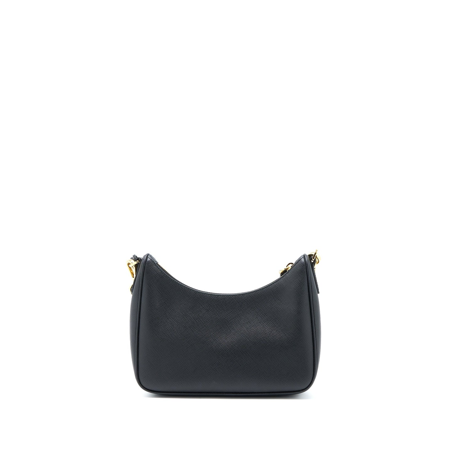 Prada Re-Edition 2005 Saffiano Black GHW