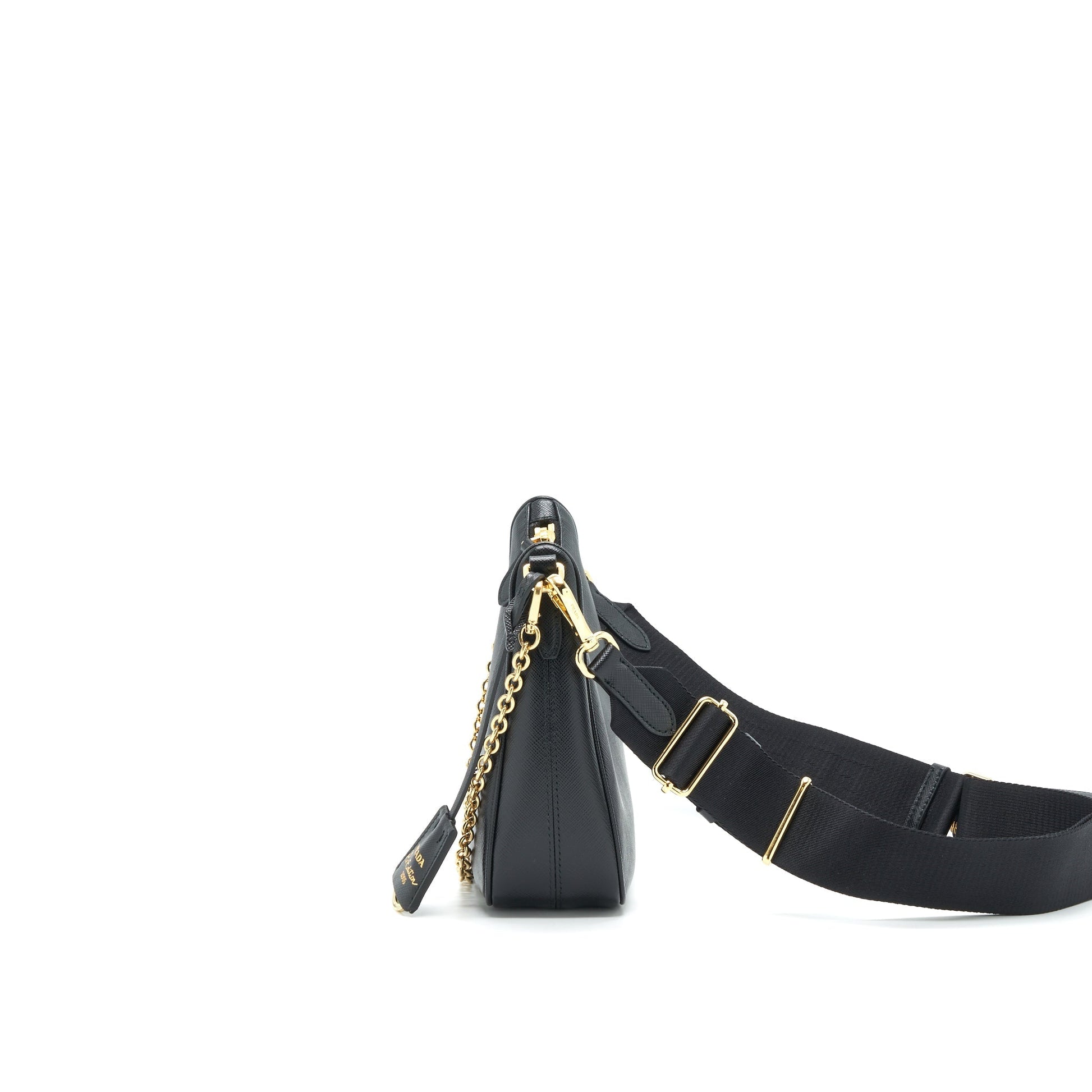PRADA Re-edition Saffiano Leather in Black