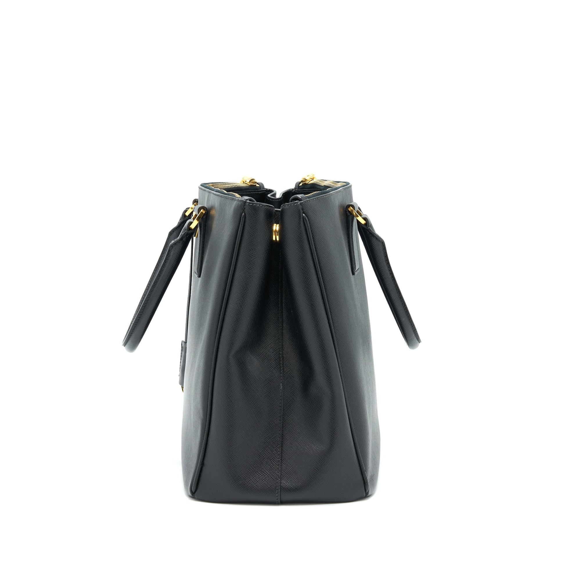 Prada Saffiano Large Tote Bag Black GHW