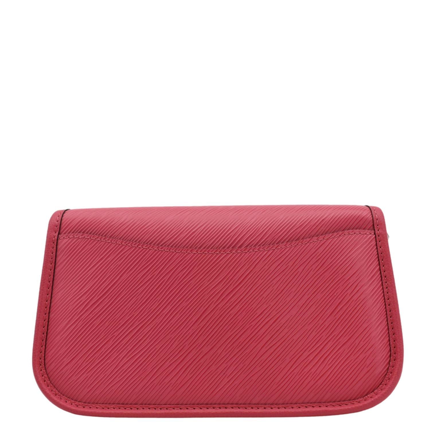 LOUIS VUITTON Buci Epi Leather Shoulder Bag Pink