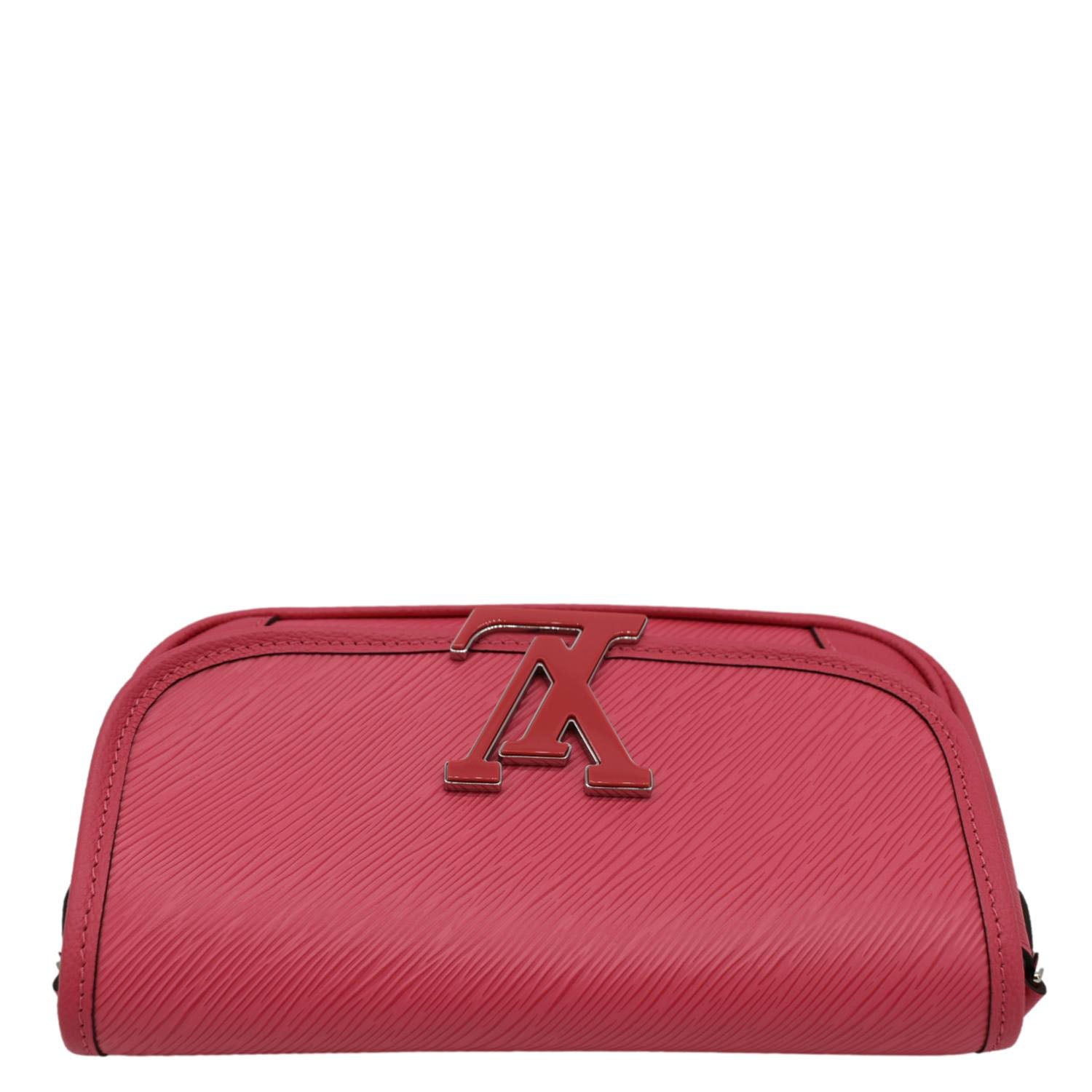 LOUIS VUITTON Buci Epi Leather Shoulder Bag Pink