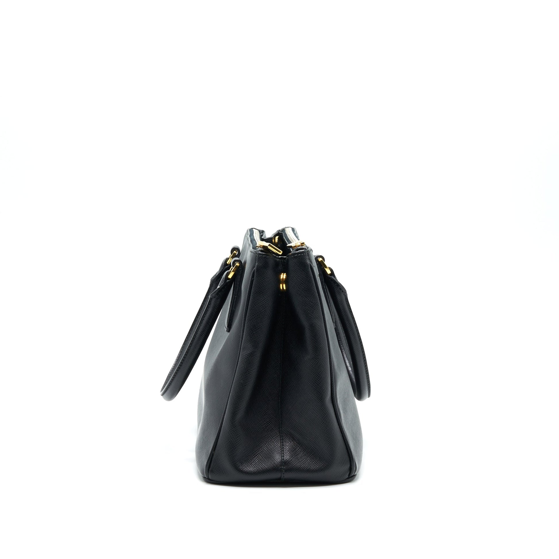 PRADA SAFFIANO TOTE BAG IN BLACK