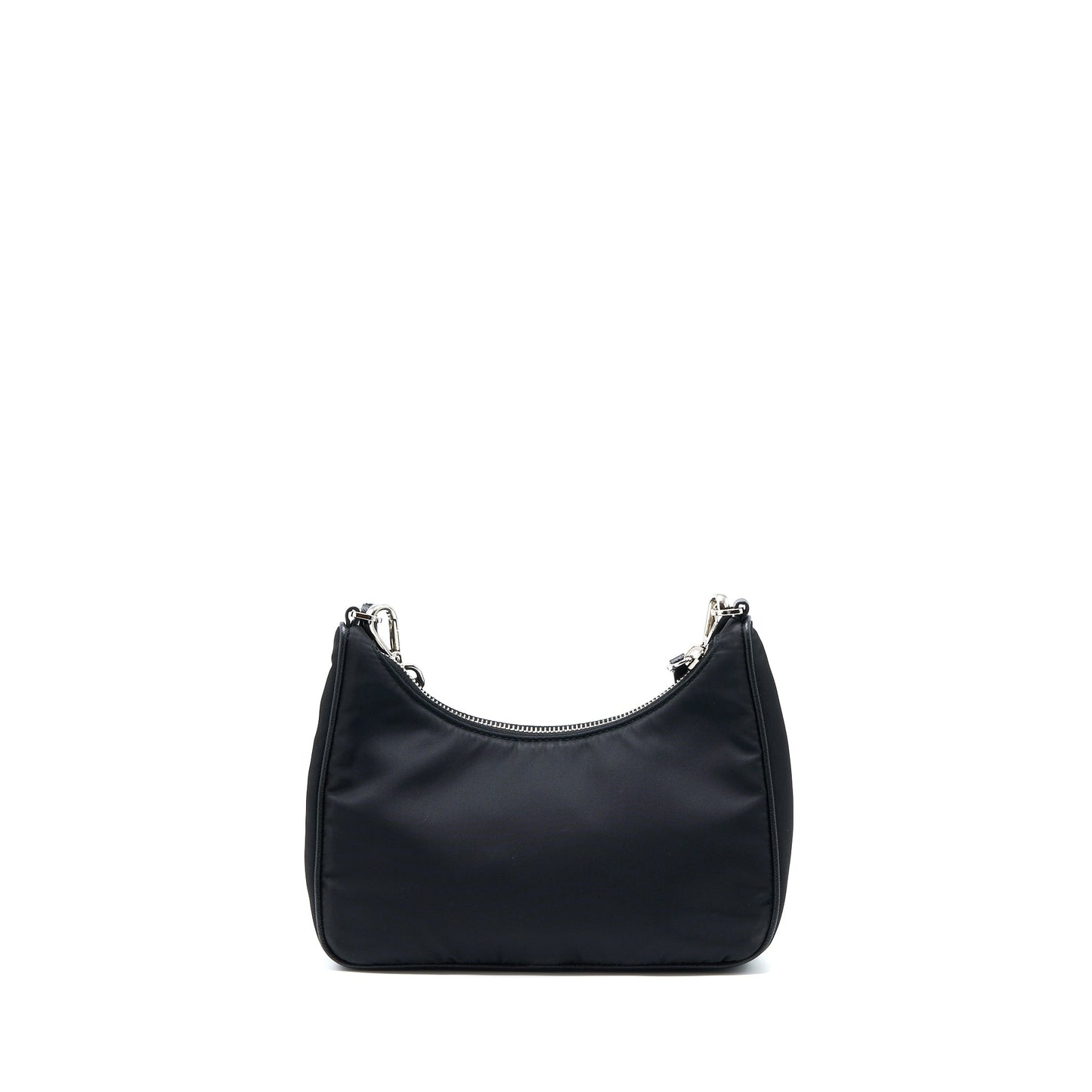 Prada Re-Edition 2005 Nylon Bag Black SHW