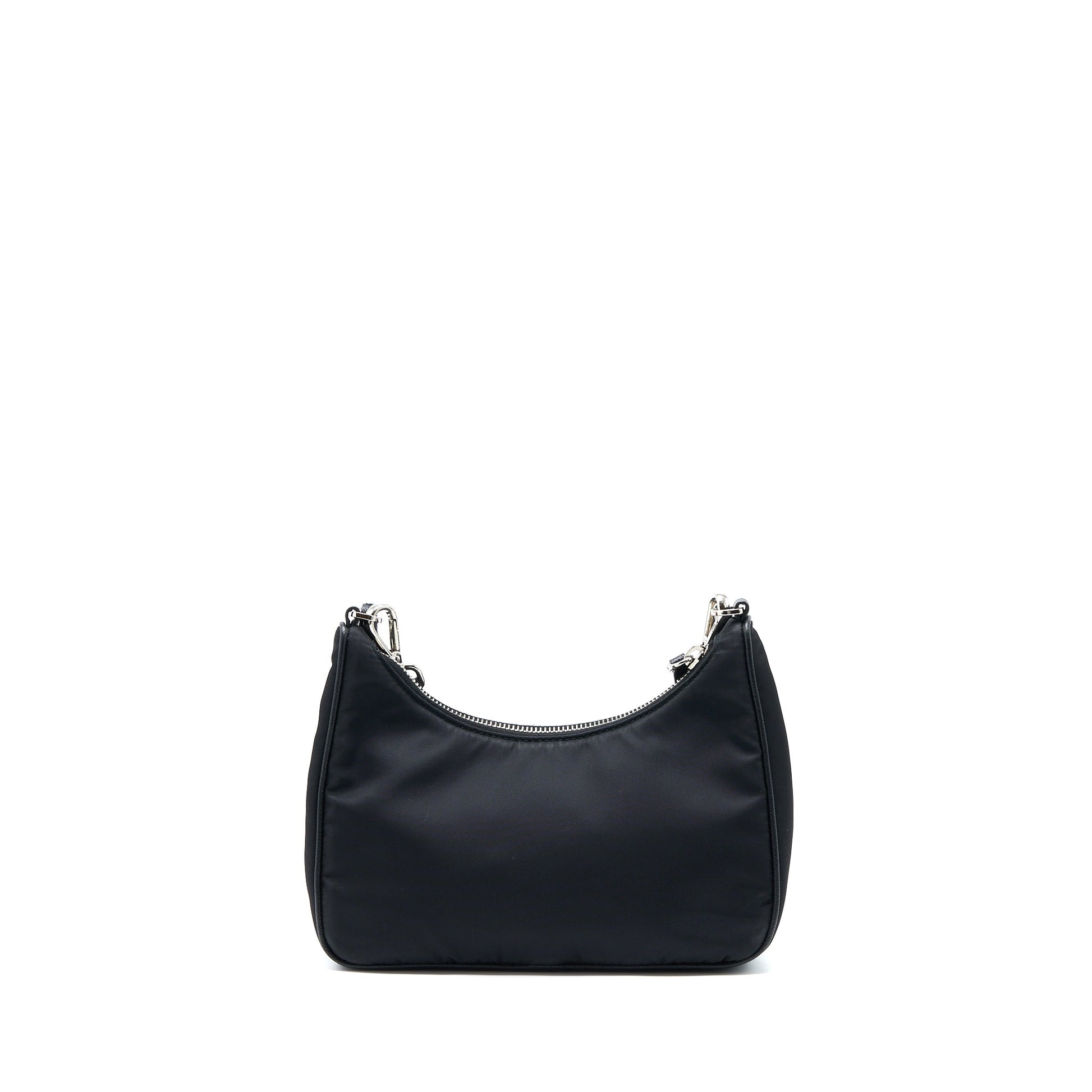 Prada Re-Edition 2005 Nylon Bag Black SHW