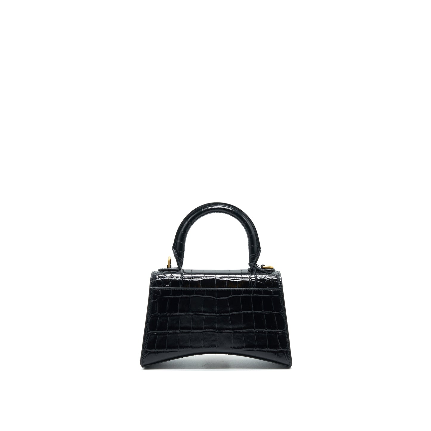Balenciaga Hourglass Embossed calfksin black