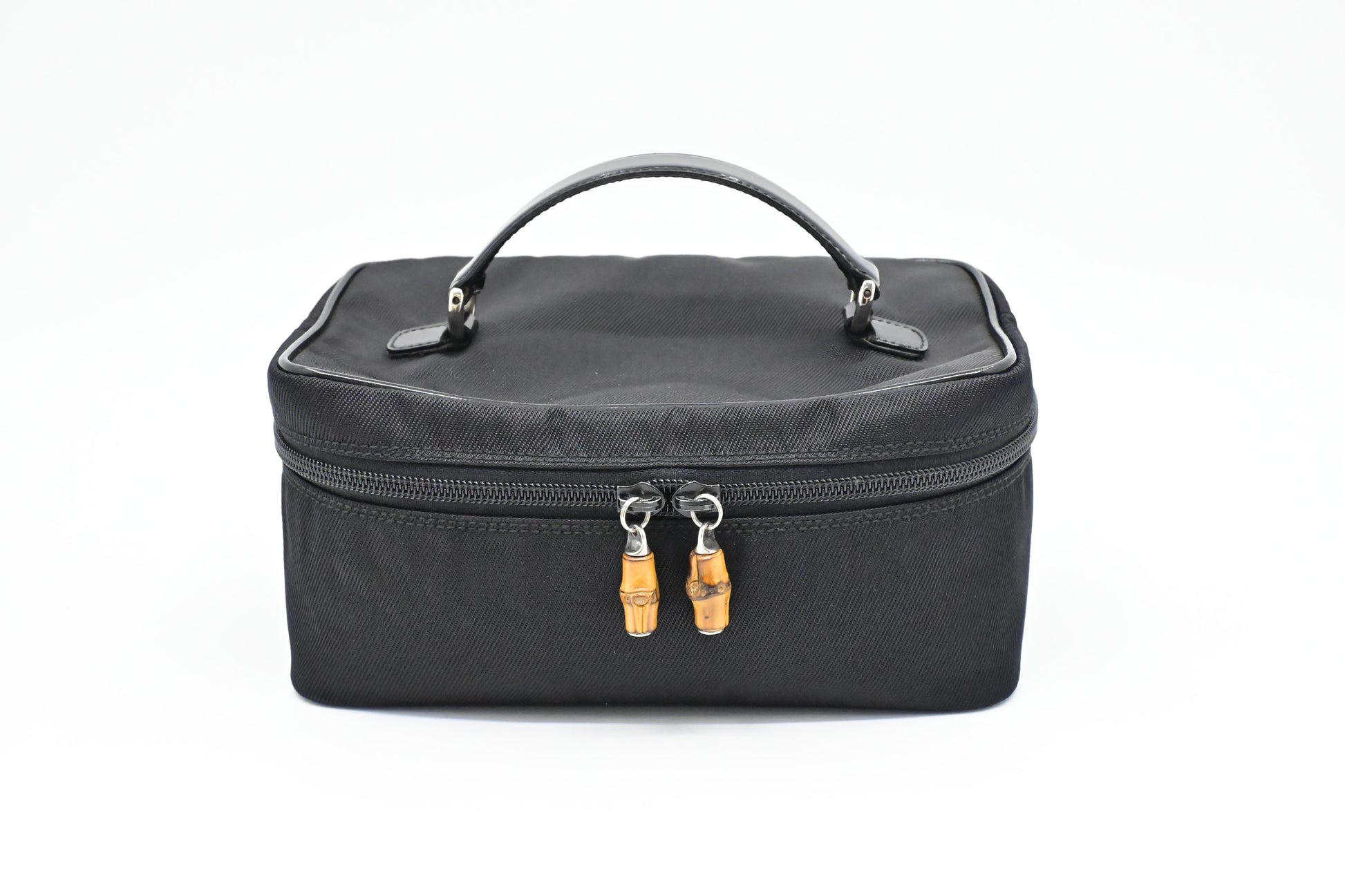 Gucci Vanity Pouch in Black Canvas
