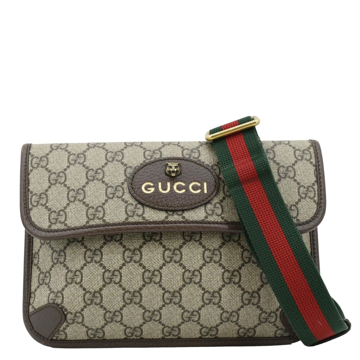 GUCCI Neo GG Monogram Canvas Belt Bag Beige 493930
